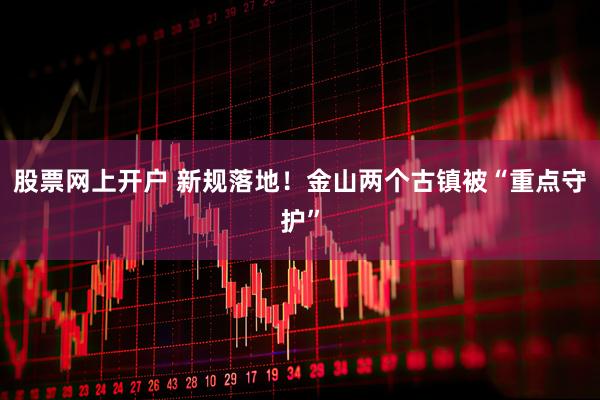 股票网上开户 新规落地！金山两个古镇被“重点守护”