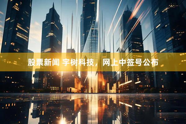 股票新闻 宇树科技，网上中签号公布